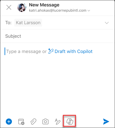 Compose message box in iOS and Android