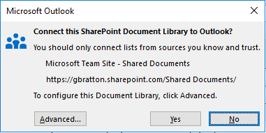 Connect to a SharePoint Document Library