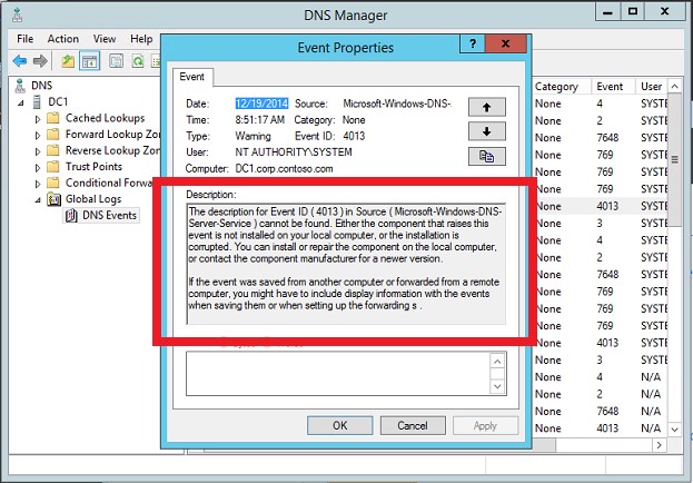 recupero del registro del personal computer di Windows ID evento 26