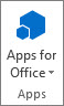 Apps for Office button