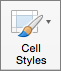 Apply, create, or remove a cell style in Excel for Mac