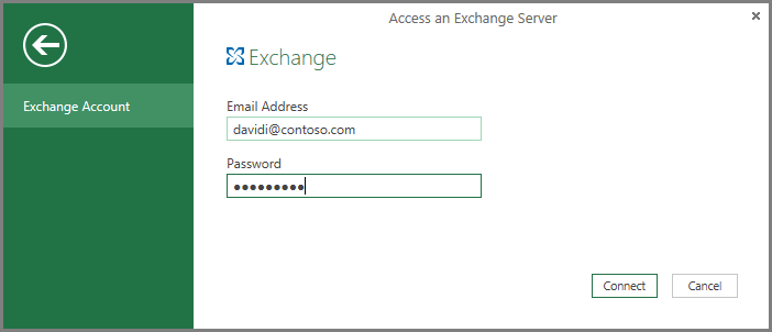 Exchange credentials