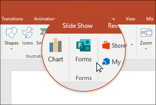 Insert A Form Or Quiz Into PowerPoint PowerPoint