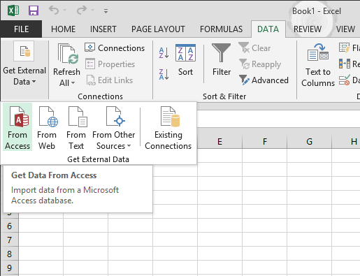 Tutorial Import Data Into Excel And Create A Data Model