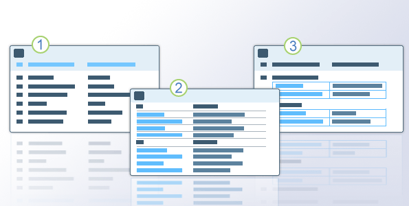 Basic designs for forms