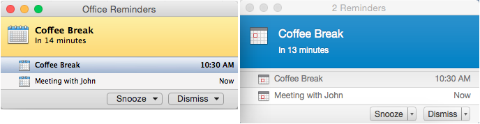 set a reminder on outlook for mac