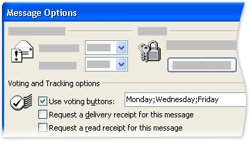 Message Options