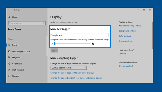 How to Change Font Size in Windows 10?