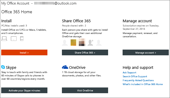   Sign in to My Office Account to install Office or manage your Office  Sign in to My Office Account to install Office or manage your Office 365 subscription           