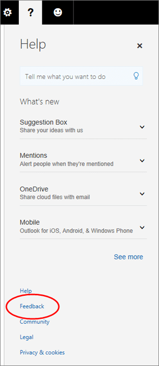 How do I give feedback on Microsoft Office? - Office Support