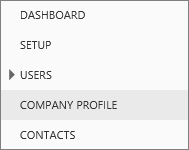 Company profile in Office 365 admin center