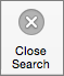 Close Search button