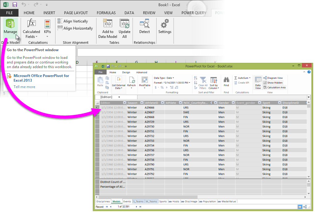 Power Pivot Overview And Learning Excel