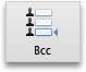 Options tab, Bcc