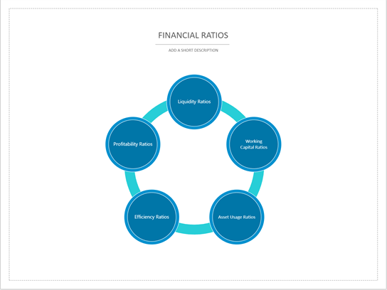 Thumbnail image for Visio sample file about Financial Ratios.