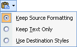 Keep Source Formatting option