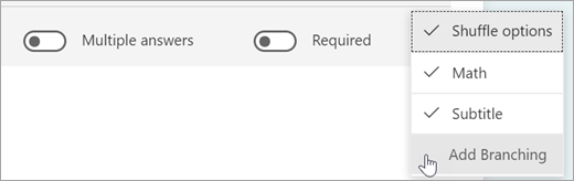 Branch Your Form Or Quiz Using Microsoft Forms