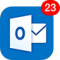 Screen icon for Outlook Web App for iPhone or iPad