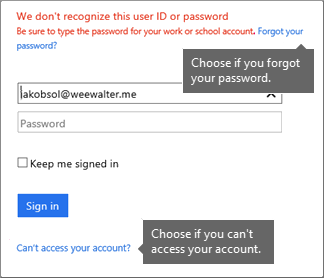     Reset my password in Office  Reset my password in Office 365                    