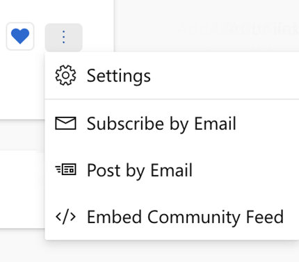 Find the email addresses for posting to Yammer