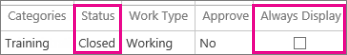 Close an administrative time category