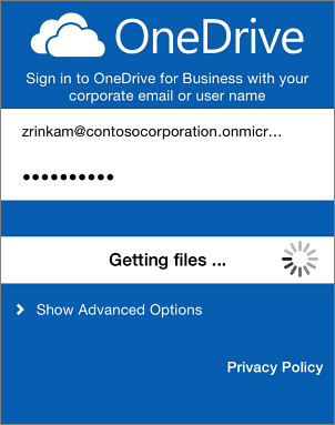 office 365 setup onedrive for business