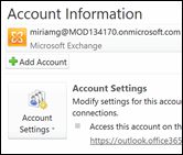 Add a new email account to Outlook 2010