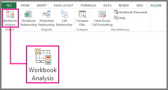 Workbook Analysis command