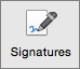 Signatures button