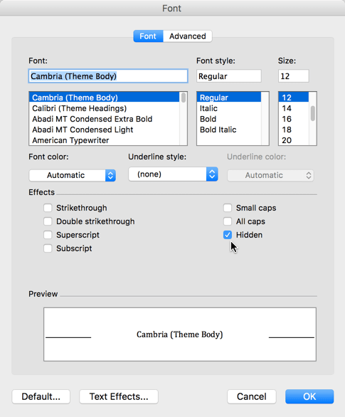 insert page of pages in word for mac 2011
