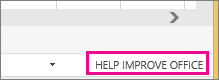 Help Improve Office command