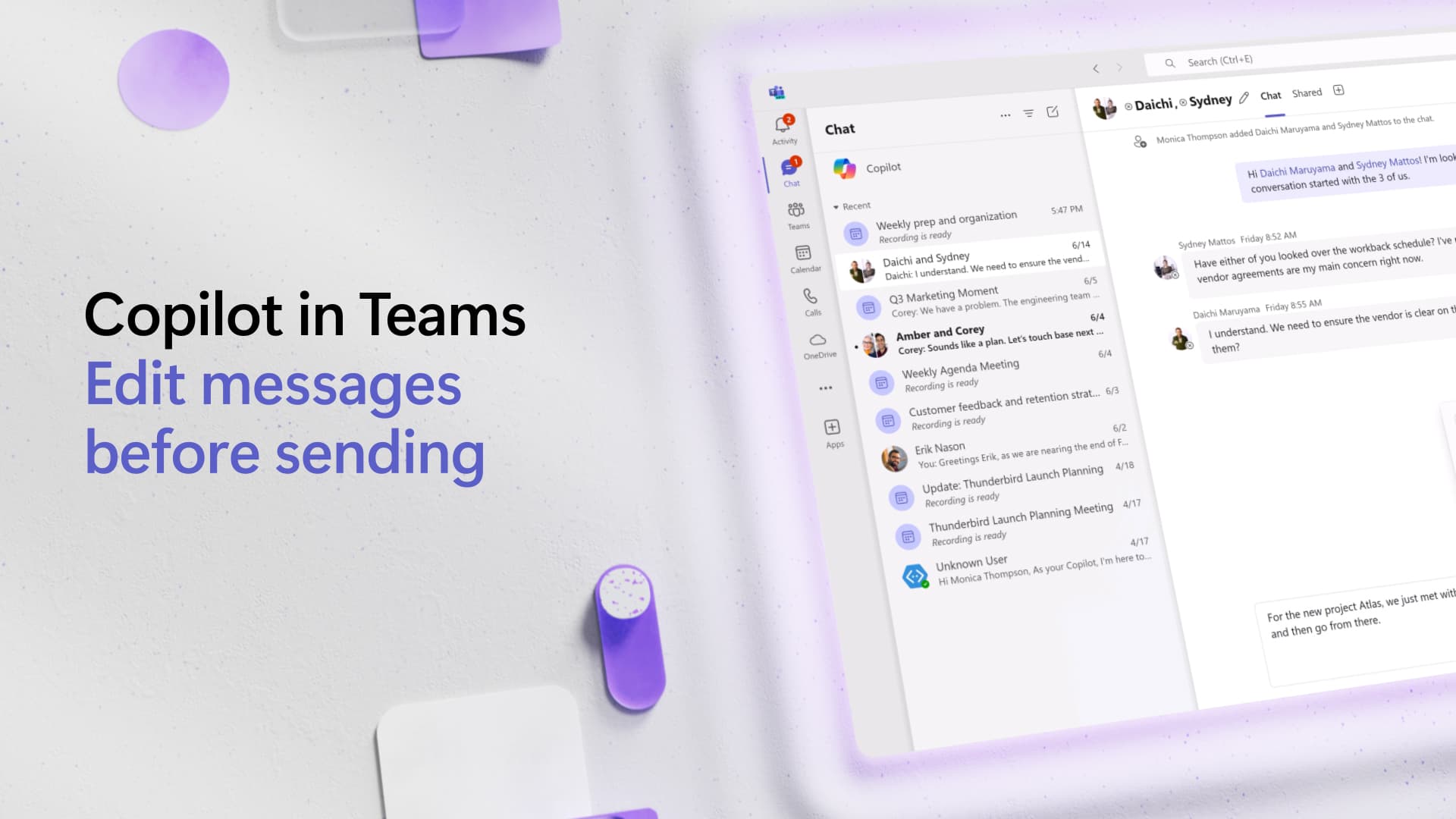 Video: Edit messages before sending