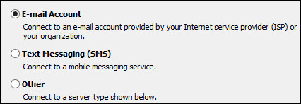 Outlook 2010 Add New Account Email Account