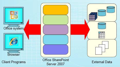 A blueprint for using data in SharePoint Server