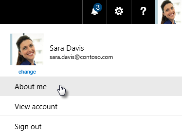 View and update your profile in Delve - Microsoft Support