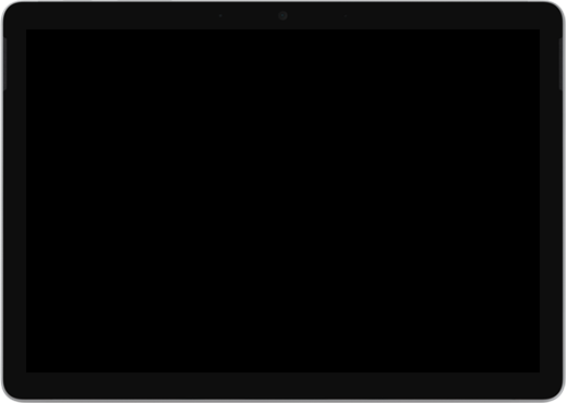 A completely black screen.