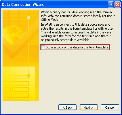 Microsoft Office Infopath 2007 Form Template