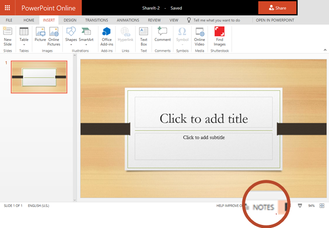 How To Add Notes Pane In Powerpoint