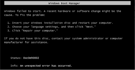 Windows Boot Manager Windows 10 LTSB
