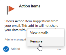 Remove add-in