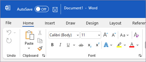 Colorful theme for Word