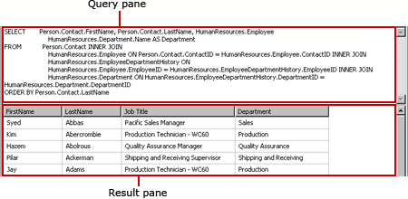 Relational Query designer