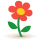 Flower emoticon