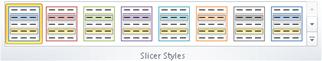 options filter slicer excel data to Excel PivotTable Use slicers   filter