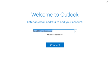 criando um novo email no Outlook