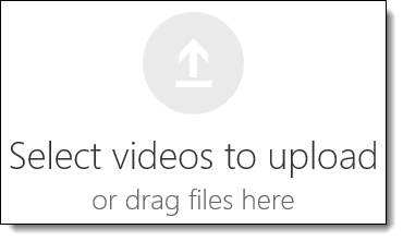 Office 365 Video Select Videos to Upload