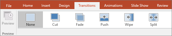 Add, change, or remove transitions between slides - Microsoft Support
