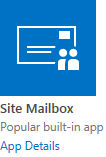 Site Mailbox App