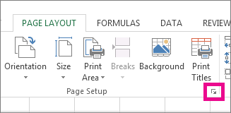 How do you set print area in excel for mac