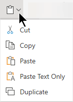 Paste Text Only